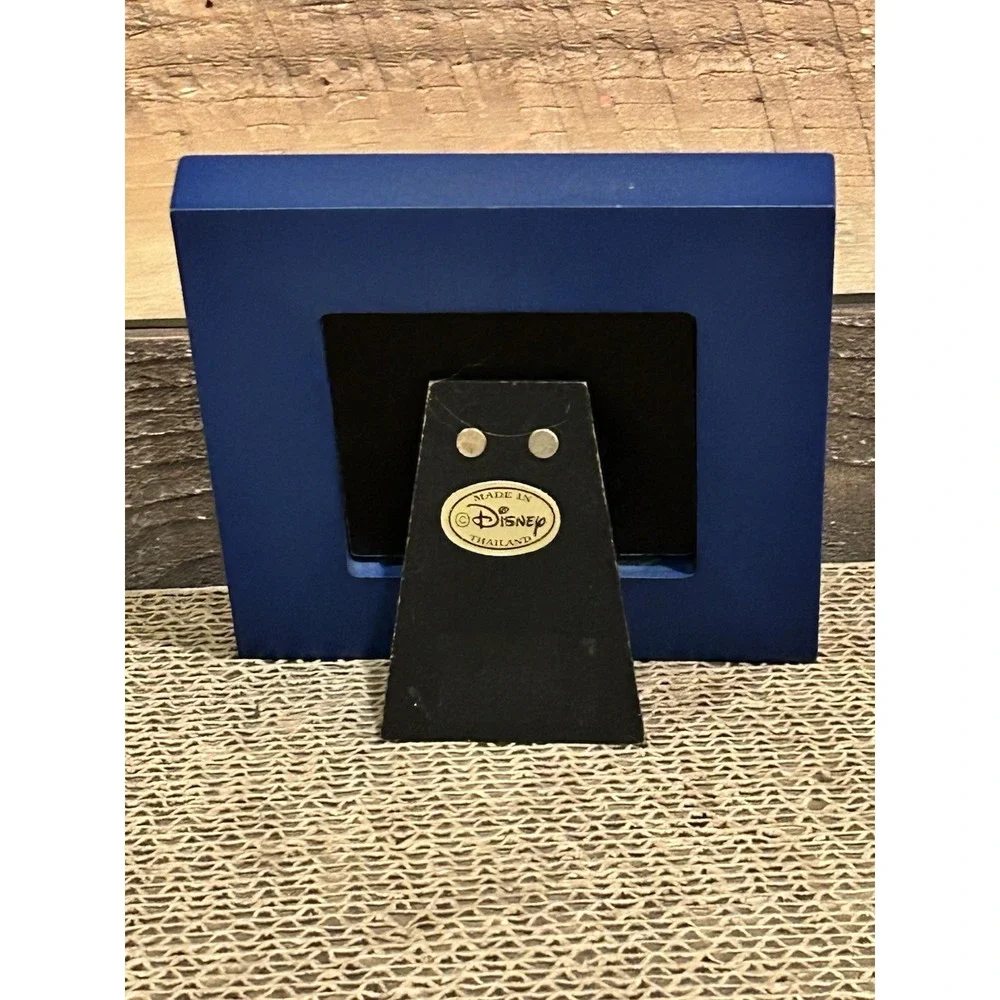 Disney Mickey Mouse‎ Small Blue and Silver Picture Frame 3x3